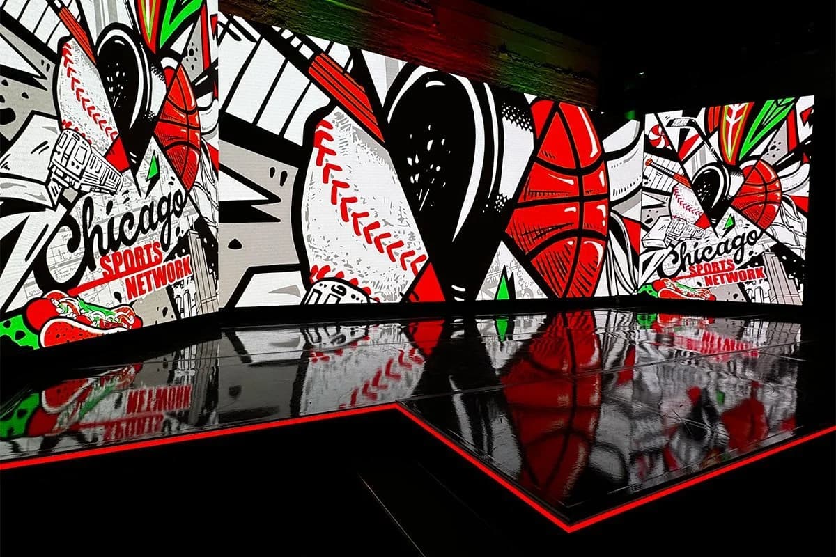 Built a broadcast brand in four months.